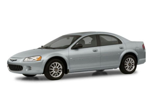 Коврики в салон (2 ряда) Chrysler Sebring II (Volga Siber) 2000-2008