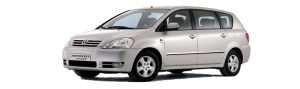 Коврики в салон (2 ряда) Toyota Avensis Verso 2001-2009 (5 мест)