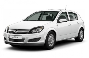 Коврик в багажник Opel Astra H (хэтчбек) 2004-2012