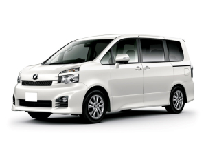 Коврик в багажник Toyota Noah II R70 (2007-2013) (8 мест) комплектация с салазками (правый руль)*
