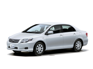 Коврики в салон (2 ряда) Toyota Corolla Axio I 4WD 2006-2012 (правый руль)