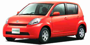Коврики в салон (2 ряда) Toyota Passo 2004-2010 (правый руль)
