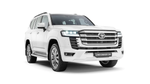 Коврики в салон (2 ряда) Toyota Land Cruiser 300 2021-н.в. (5 мест)