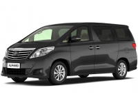 Toyota Alphard II 2008-2014 (H20) (правый руль) 2 ряд диван 8 мест*