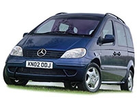 Коврики из экокожи 3D Mercedes Vaneo 2001-2005 5 мест