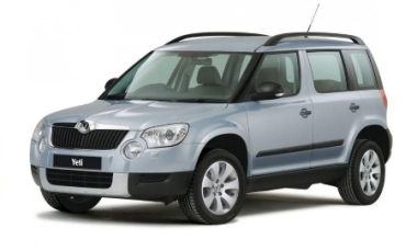 Skoda Yeti (передние спинки одинаковые) с 09г.
