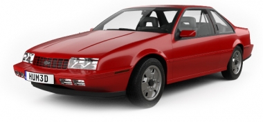 Коврики из экокожи 3D Chevrolet Beretta 1987-1996