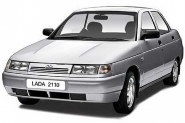 Коврики EVA 3D с бортами Lada 2110 (седан) 1996-н.в.