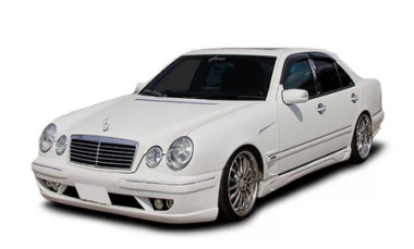Коврики из экокожи 3D Mercedes E-класс W210 1995-2003 4WD