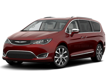 Коврики из экокожи 3D  Chrysler Pacifica (RU) 2016-н.в. (7 мест)
