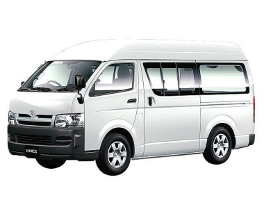 Коврики из экокожи 3D  Toyota HiAce (H200) 2004-2010 (правый руль)*