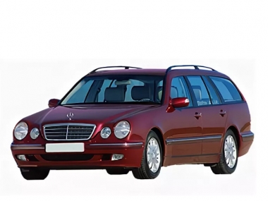 Коврики из экокожи 3D Mercedes E-класс W210 1995-2003 Универсал