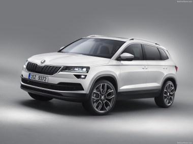 Skoda Karoq (Active) без заднего подлокотника с 17г. / Volkswagen Taos I c 20г. (с доп. пошивом задних подголовников)