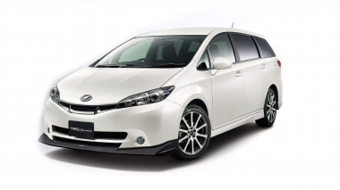 Коврики из экокожи 3D  Toyota Wish II 2WD 2009-2017 (правый руль)